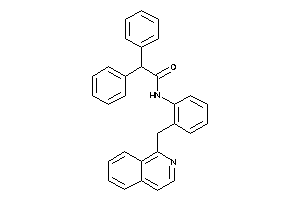 Image of N-[2-(1-isoquinolylmethyl)phenyl]-2,2-diphenyl-acetamide