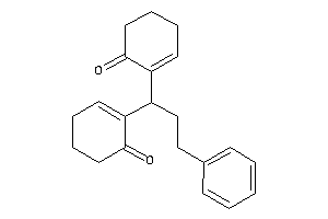 Image of 2-[1-(6-ketocyclohexen-1-yl)-3-phenyl-propyl]cyclohex-2-en-1-one