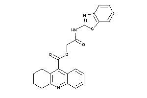 1,2,3,4-tetrahydroacridine-9-carboxylic Acid [2-(1,3-benzothiazol-2-ylamino)-2-keto-ethyl] Ester