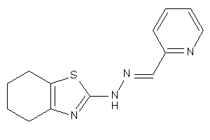 Image of (2-pyridylmethyleneamino)-(4,5,6,7-tetrahydro-1,3-benzothiazol-2-yl)amine