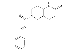 6-cinnamoyl-1,3,4,4a,5,7,8,8a-octahydro-1,6-naphthyridin-2-one