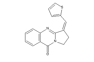 Image of 3-(2-thenylidene)-1,2-dihydropyrrolo[2,1-b]quinazolin-9-one