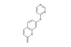 Image of 7-(4-pyrimidyloxy)coumarin