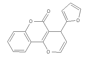 Image of 4-(2-furyl)-4H-pyrano[3,2-c]chromen-5-one