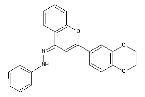 [[2-(2,3-dihydro-1,4-benzodioxin-7-yl)chromen-4-ylidene]amino]-phenyl-amine