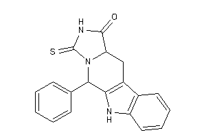 Image of 10-phenyl-1-thioxo-3a,4,9,10-tetrahydroimidazo[1,5-b]$b-carbolin-3-one