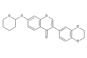 3-(2,3-dihydro-1,4-benzodioxin-6-yl)-7-tetrahydropyran-2-yloxy-chromone