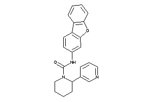 N-dibenzofuran-3-yl-2-(3-pyridyl)piperidine-1-carboxamide