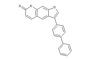 3-(4-phenylphenyl)furo[3,2-g]chromen-7-one