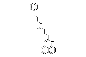 5-keto-5-(1-naphthylamino)valeric Acid 3-phenylpropyl Ester