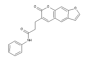 3-(7-ketofuro[3,2-g]chromen-6-yl)-N-phenyl-propionamide