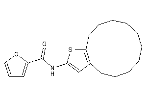 Image of N-(4,5,6,7,8,9,10,11,12,13-decahydrocyclododeca[b]thiophen-2-yl)-2-furamide