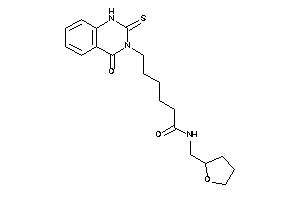 6-(4-keto-2-thioxo-1H-quinazolin-3-yl)-N-(tetrahydrofurfuryl)hexanamide