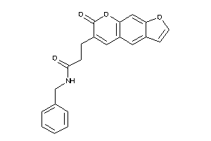N-benzyl-3-(7-ketofuro[3,2-g]chromen-6-yl)propionamide