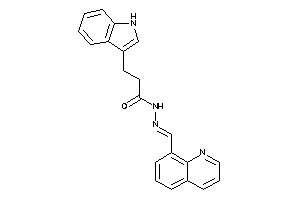 Image of 3-(1H-indol-3-yl)-N-(8-quinolylmethyleneamino)propionamide