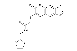 3-(7-ketofuro[3,2-g]chromen-6-yl)-N-(tetrahydrofurfuryl)propionamide