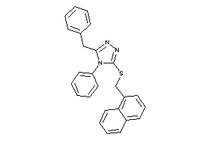 Image of 3-benzyl-5-(1-naphthylmethylthio)-4-phenyl-1,2,4-triazole