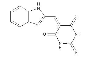 5-(1H-indol-2-ylmethylene)-2-thioxo-hexahydropyrimidine-4,6-quinone
