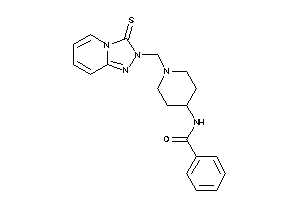 N-[1-[(3-thioxo-[1,2,4]triazolo[4,3-a]pyridin-2-yl)methyl]-4-piperidyl]benzamide