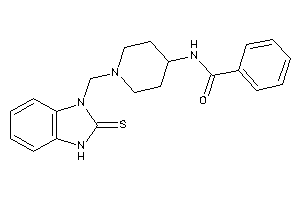 N-[1-[(2-thioxo-3H-benzimidazol-1-yl)methyl]-4-piperidyl]benzamide