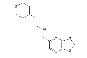 Piperonyl(2-tetrahydropyran-4-ylethyl)amine