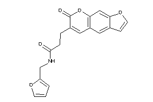 N-(2-furfuryl)-3-(7-ketofuro[3,2-g]chromen-6-yl)propionamide
