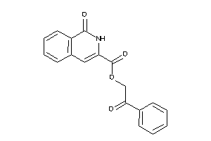 1-keto-2H-isoquinoline-3-carboxylic Acid Phenacyl Ester