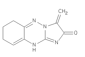 3-methylene-6,7,8,10-tetrahydroimidazo[1,2-b][1,2,4]benzotriazin-2-one