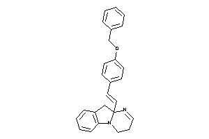 Image of 10a-[2-(4-benzoxyphenyl)vinyl]-4,10-dihydro-3H-pyrimido[1,2-a]indole