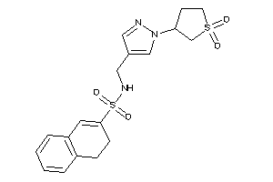 Image of N-[[1-(1,1-diketothiolan-3-yl)pyrazol-4-yl]methyl]-3,4-dihydronaphthalene-2-sulfonamide
