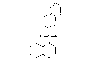1-(3,4-dihydronaphthalen-2-ylsulfonyl)-3,4,4a,5,6,7,8,8a-octahydro-2H-quinoline