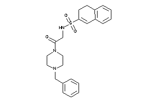 N-[2-(4-benzylpiperazino)-2-keto-ethyl]-3,4-dihydronaphthalene-2-sulfonamide
