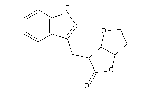 Image of 3-(1H-indol-3-ylmethyl)-3a,5,6,6a-tetrahydro-3H-furo[3,2-b]furan-2-one