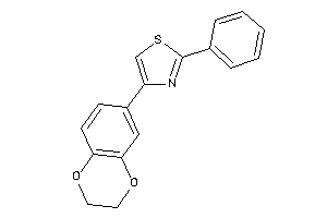 4-(2,3-dihydro-1,4-benzodioxin-7-yl)-2-phenyl-thiazole