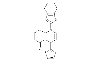 1-(4,5,6,7-tetrahydrobenzothiophen-2-yl)-4-(2-thienyl)-4,6,7,8-tetrahydroquinolin-5-one