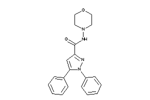Image of N-morpholino-1,5-diphenyl-pyrazole-3-carboxamide