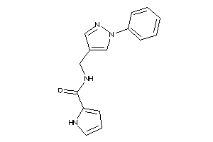 N-[(1-phenylpyrazol-4-yl)methyl]-1H-pyrrole-2-carboxamide