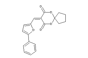 8-[(5-phenyl-2-furyl)methylene]-6,10-dioxaspiro[4.5]decane-7,9-quinone