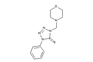 1-(morpholinomethyl)-4-phenyl-tetrazole-5-thione