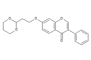 7-[2-(1,3-dioxan-2-yl)ethoxy]-3-phenyl-chromone