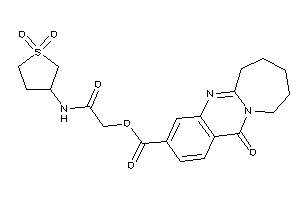Image of 12-keto-7,8,9,10-tetrahydro-6H-azepino[2,1-b]quinazoline-3-carboxylic Acid [2-[(1,1-diketothiolan-3-yl)amino]-2-keto-ethyl] Ester