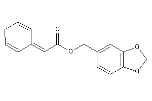 2-cyclohexa-2,5-dien-1-ylideneacetic Acid Piperonyl Ester
