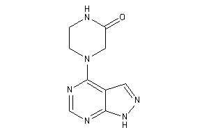 Image of 4-(1H-pyrazolo[3,4-d]pyrimidin-4-yl)piperazin-2-one