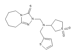 Image of 2-[[(1,1-diketothiolan-3-yl)-(2-thenyl)amino]methyl]-6,7,8,9-tetrahydro-5H-[1,2,4]triazolo[4,3-a]azepine-3-thione