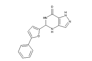 Image of 5-(5-phenyl-2-furyl)-1,4,5,6-tetrahydropyrazolo[4,3-d]pyrimidin-7-one