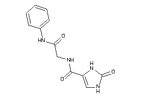 N-(2-anilino-2-keto-ethyl)-2-keto-4-imidazoline-4-carboxamide