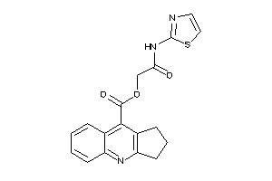 Image of 2,3-dihydro-1H-cyclopenta[b]quinoline-9-carboxylic Acid [2-keto-2-(thiazol-2-ylamino)ethyl] Ester