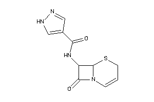 Image of N-(8-keto-5-thia-1-azabicyclo[4.2.0]oct-2-en-7-yl)-1H-pyrazole-4-carboxamide