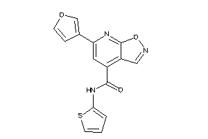 6-(3-furyl)-N-(2-thienyl)isoxazolo[5,4-b]pyridine-4-carboxamide
