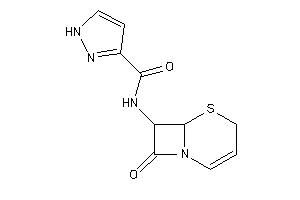 Image of N-(8-keto-5-thia-1-azabicyclo[4.2.0]oct-2-en-7-yl)-1H-pyrazole-3-carboxamide